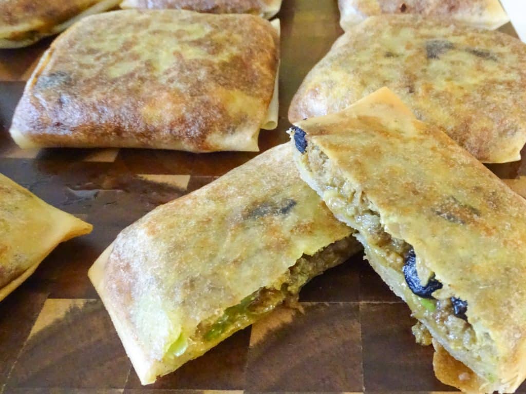 black garlic murtabak