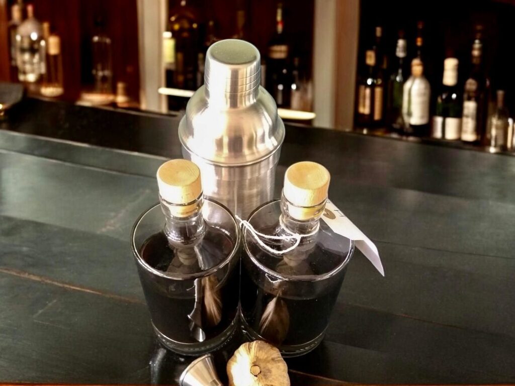Black Garlic Infused Base Spirits