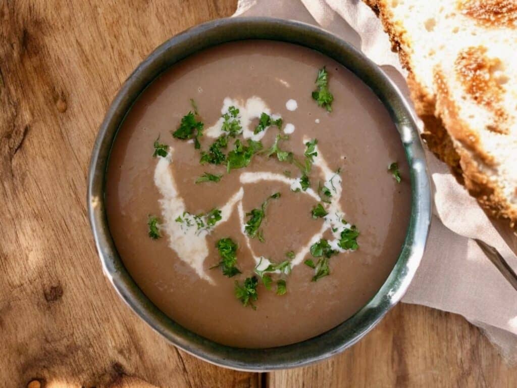 black garlic brotchan roy Irish broth soup