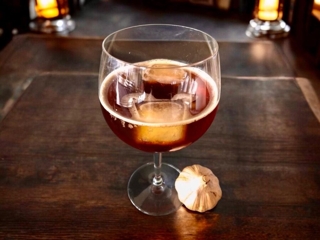Black Garlic Rum and Ginger